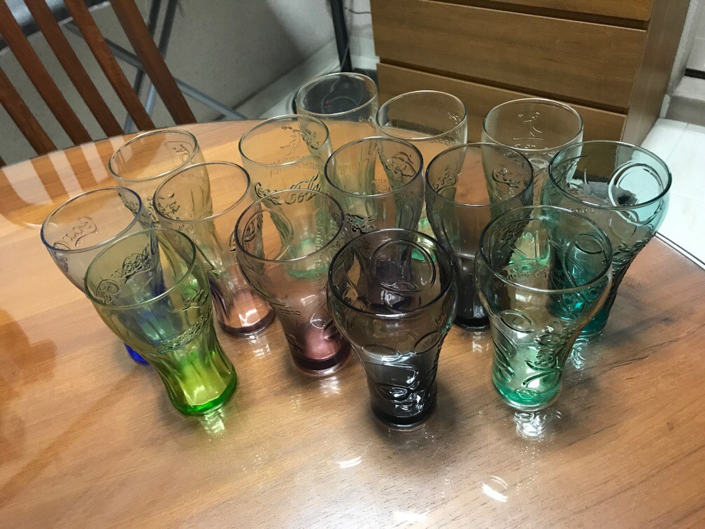 McDonald's Glass Cups, Hobbies & Toys, Memorabilia & Collectibles