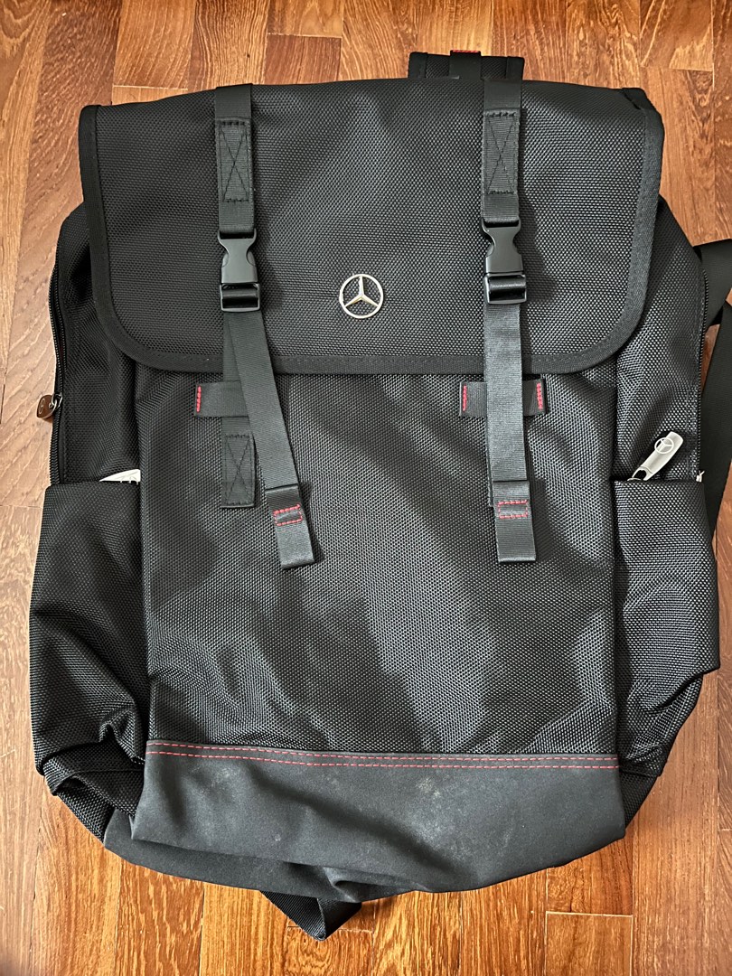 Mercedes Backpack, Men's Fashion, Bags, Backpacks on Carousell