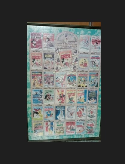 Mickey's Classic Poster Collection+ - 1000pcs jigsaw Puzzle with Olive ...