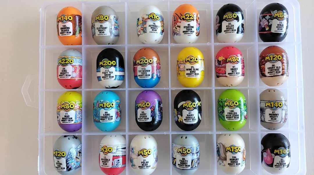 Mighty Beanz : 24 assorted beans, incl popular Ninja Bean, 興趣及 