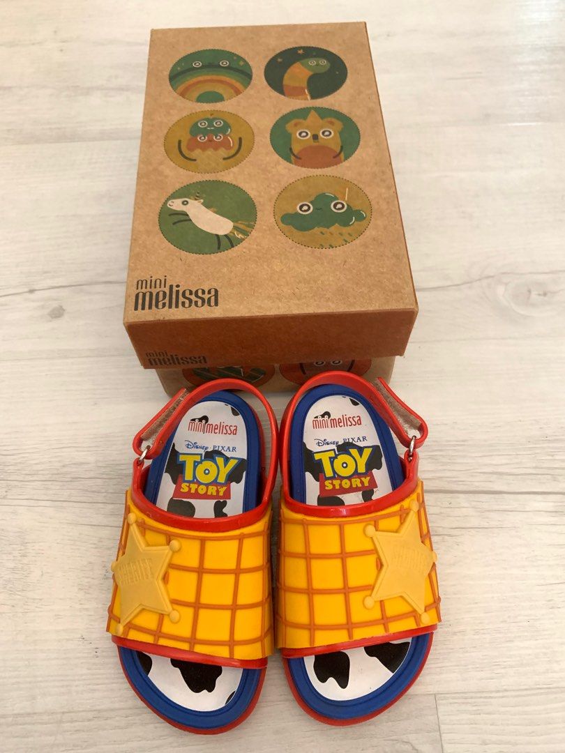 MINI MELISSA BEACH SLIDE TOY STORY SIZE US8