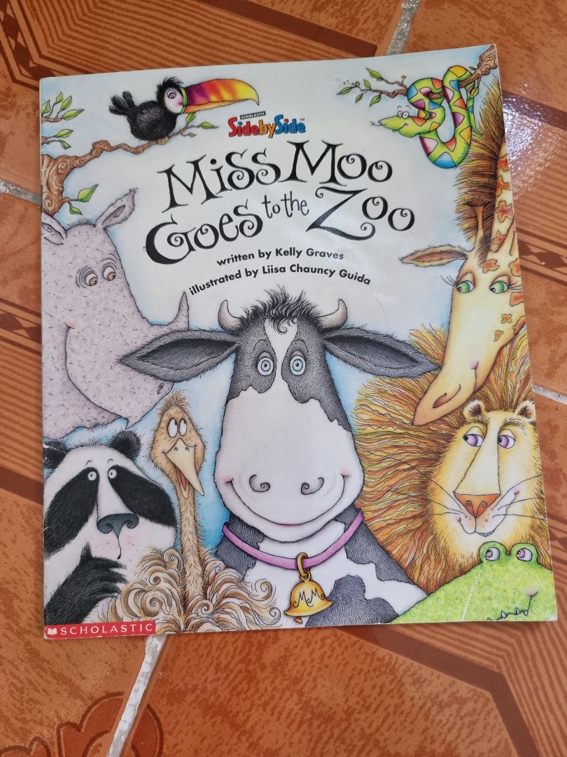 Miss Moo Goes To The Zoo, Hobbies & Toys, Books & Magazines, Children's ...