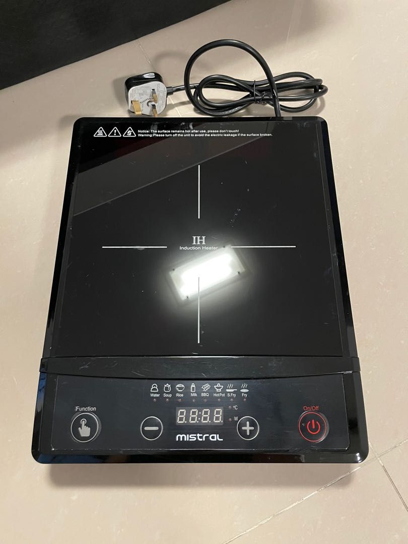 Mistral MIC2001 Induction cooker, TV & Home Appliances, Kitchen