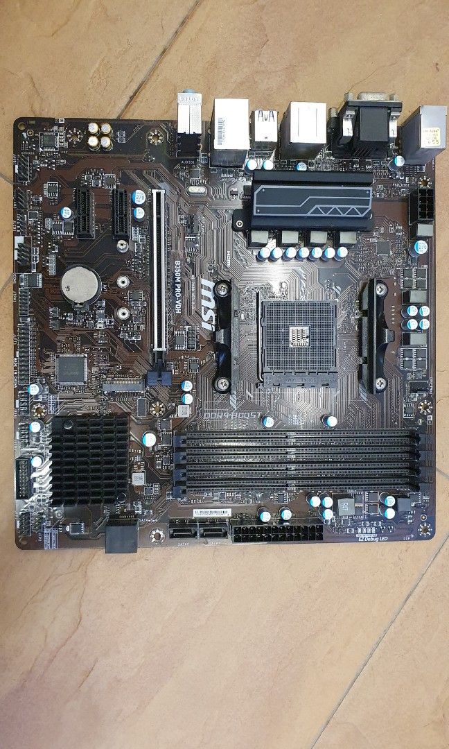 MSI B350M PRO-VDH, Computers & Tech, Parts & Accessories, Computer ...