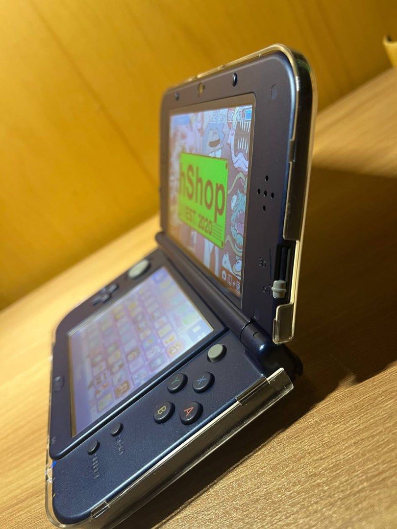 New 3ds XL Blue Modded (almost mint) MODDED Video Gaming, Video