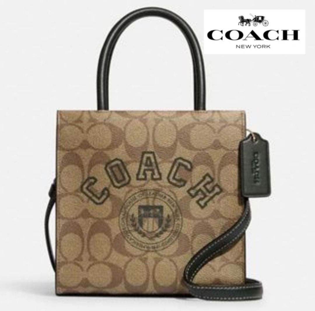 Mini cally crossbody best sale in colorblock signature canvas