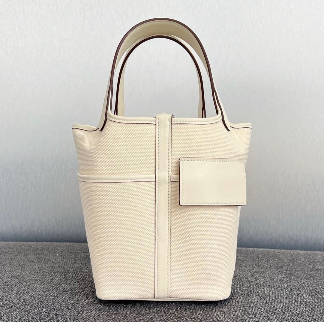 hermes picotin 18 cargo nata canvas/swift phw sold – Ruelamode