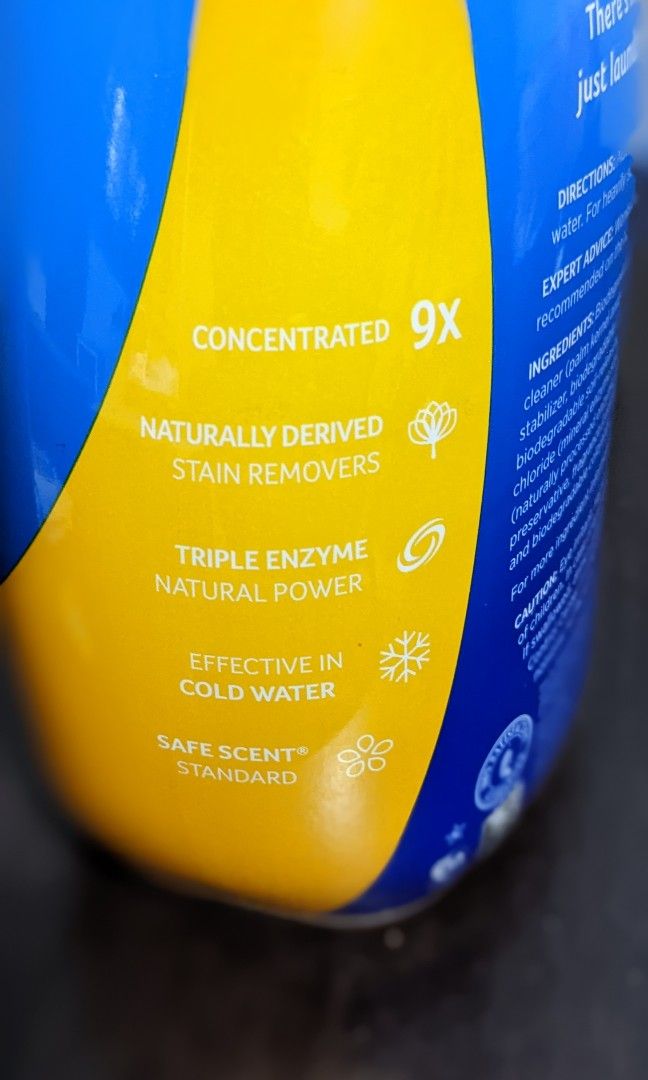 New Melaleuca MelaPower Liquid Laundry Detergent with pump, Furniture