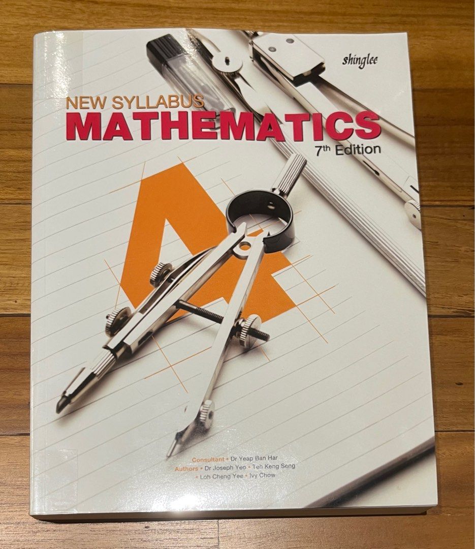 New Syllabus Mathematics 7th Edition Sec 4 Hobbies Toys Books New Syllabus Mathematics 7th Edition Sec 4 Hobbies Toys Books