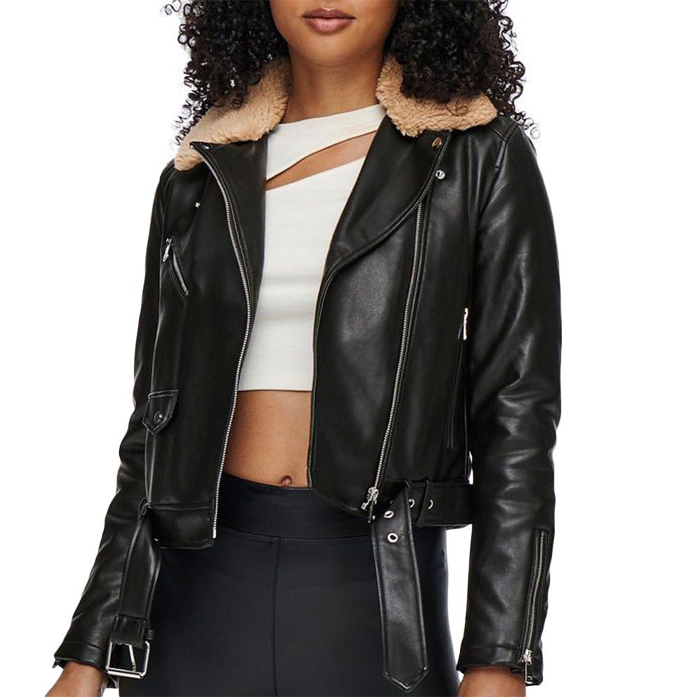 NEW WITH TAGS Biker Jacket (Category: Coats, Jackets and Outerwear) located in Pasig City. Submitted by stuffdestash (Listing ID 1202458767, Image 2). Description: ✨Brand new jacket with tags, never worn ✨Super nice ✨Fits small to medium, ✨Excellent quality, ordered from abroad.