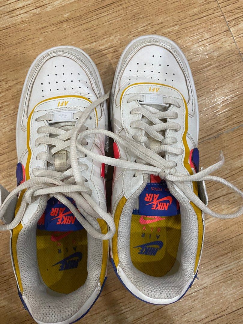 air force 1 shadow white blue