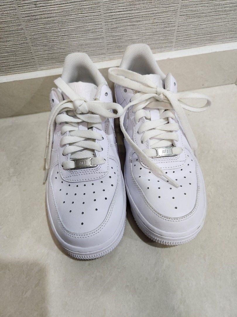 White nike air best sale force 1 size 5