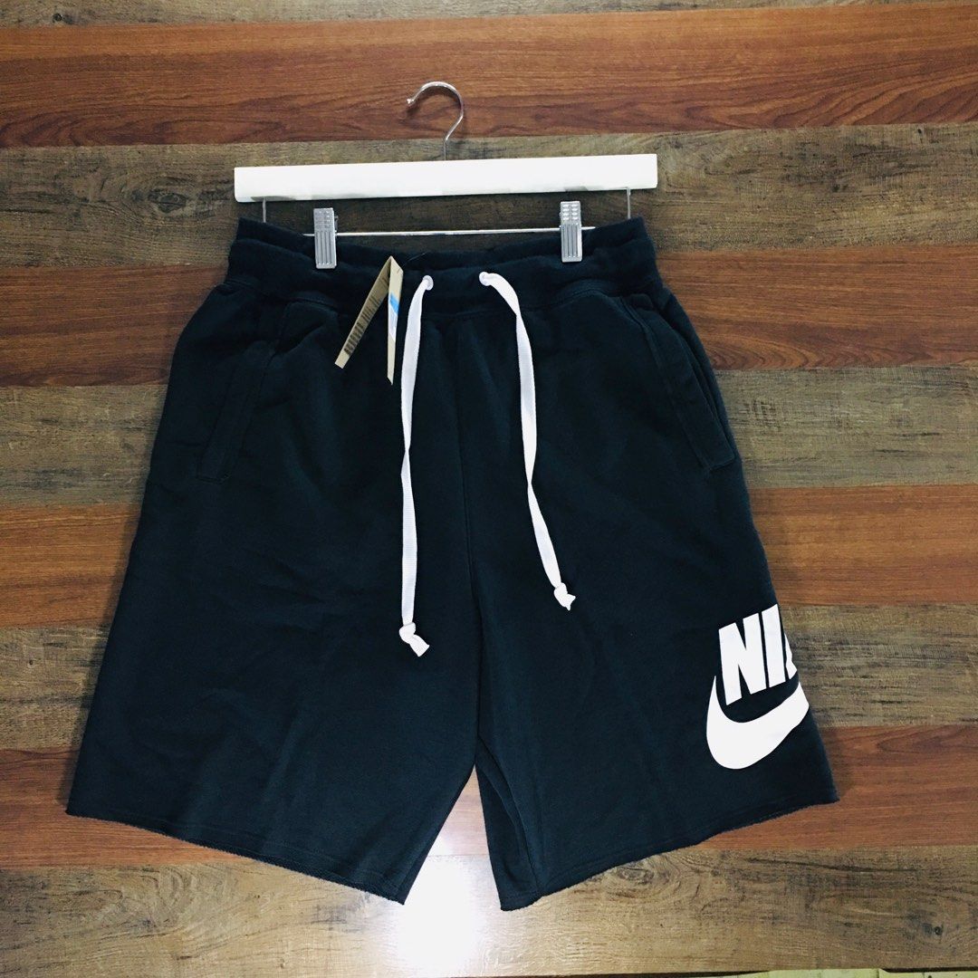 nike alumni shorts black