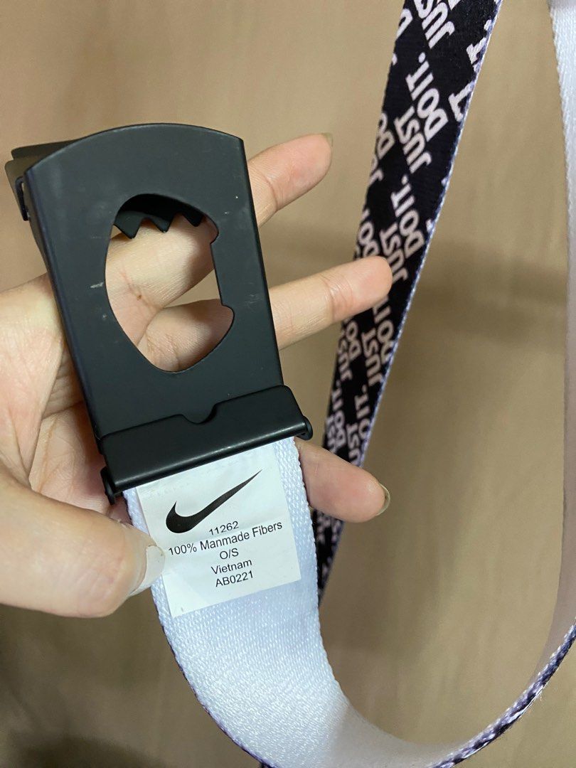 Nike just do it belt best sale