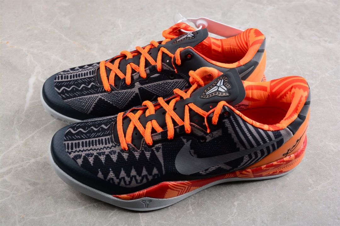 Black and orange kobes sale