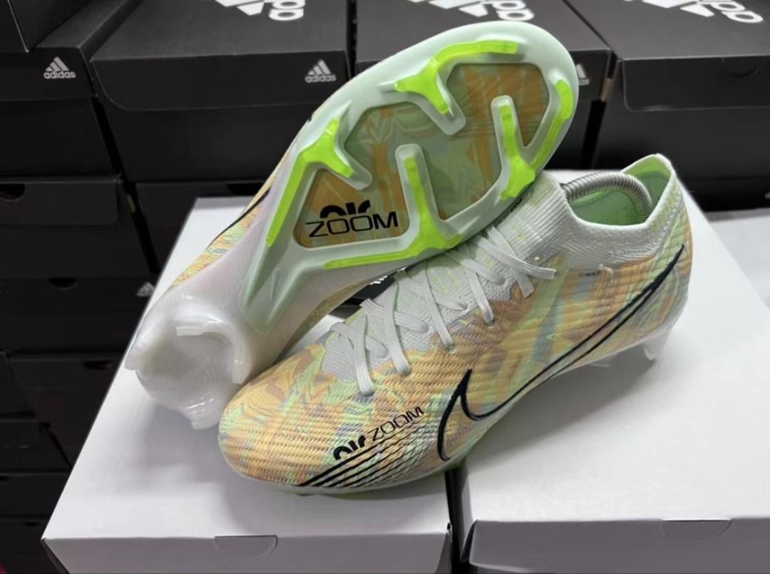 🔥全新現貨🔥Nike Zoom Mercurial Vapor 15 Elite FG 黃綠, 男裝, 鞋