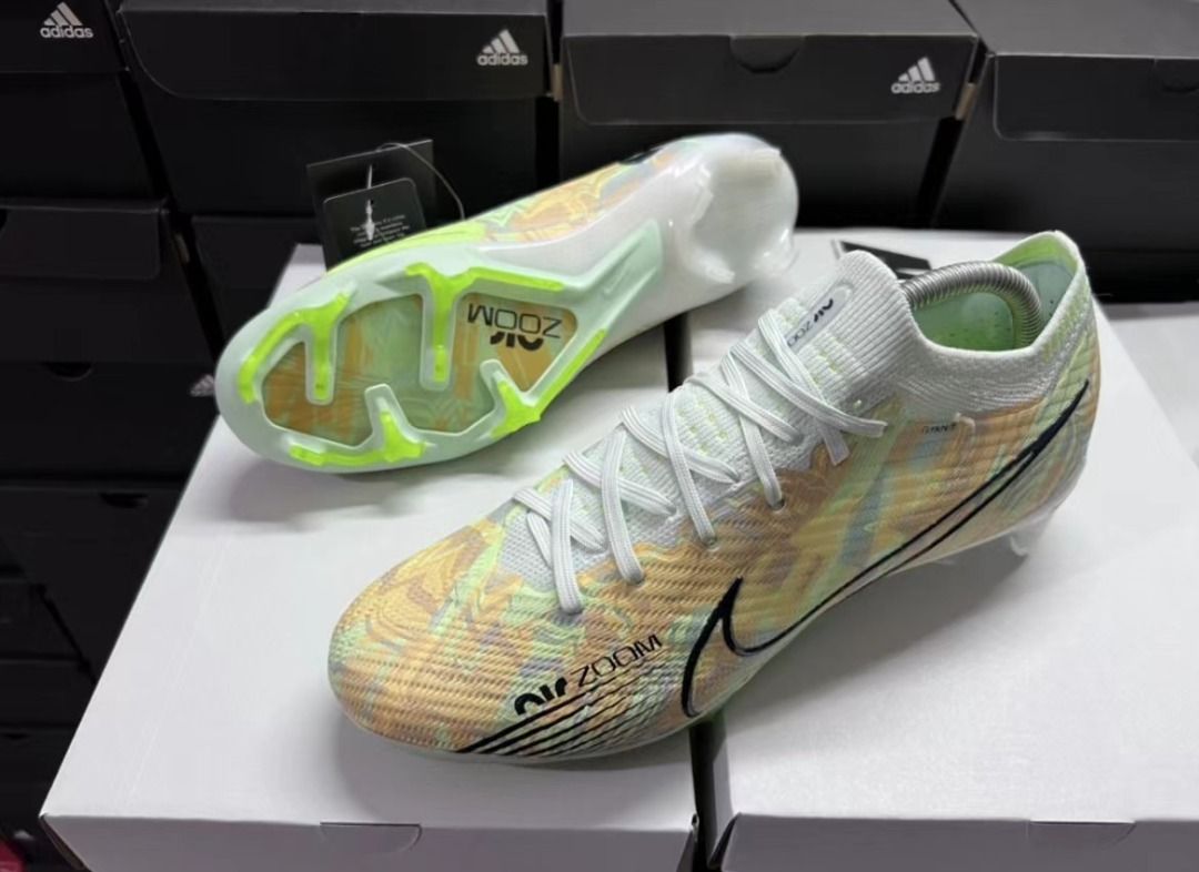 🔥全新現貨🔥Nike Zoom Mercurial Vapor 15 Elite FG 黃綠, 男裝, 鞋