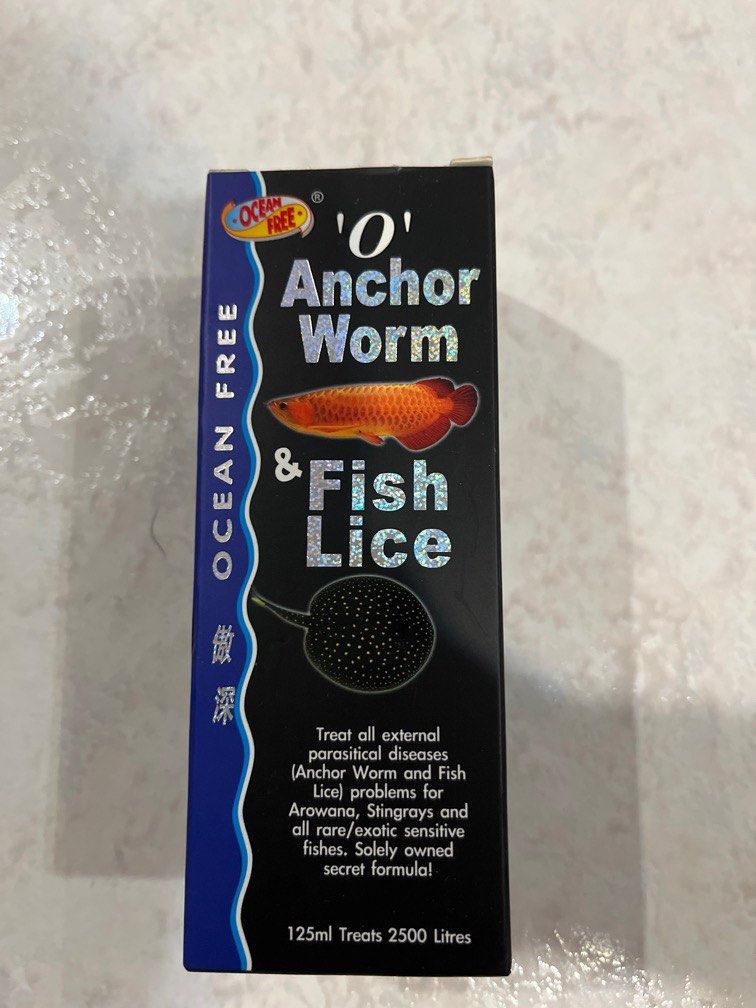 Ocean Free Anchor Worm and Fish Lice Liquid Treatment, Pet Supplies
