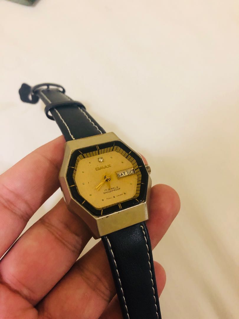 Omax Swiss Automatic Watch with Day Date Men s Fashion Watches