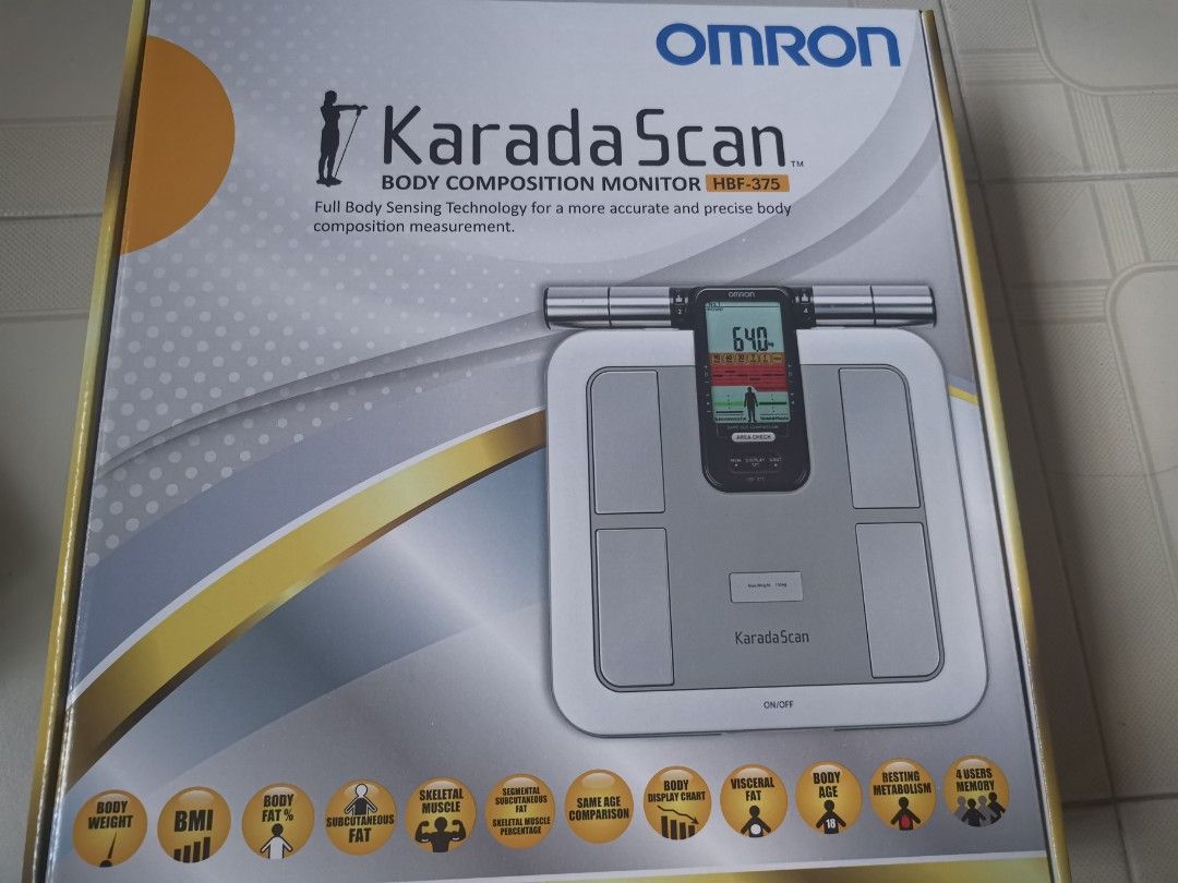 Omron body composition monitor (hbf375), Health & Nutrition, Health