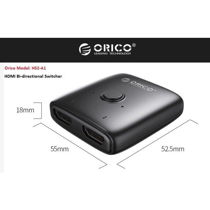 ORICO HDMI Bi-directional Switcher, Computers & Tech, Parts ...