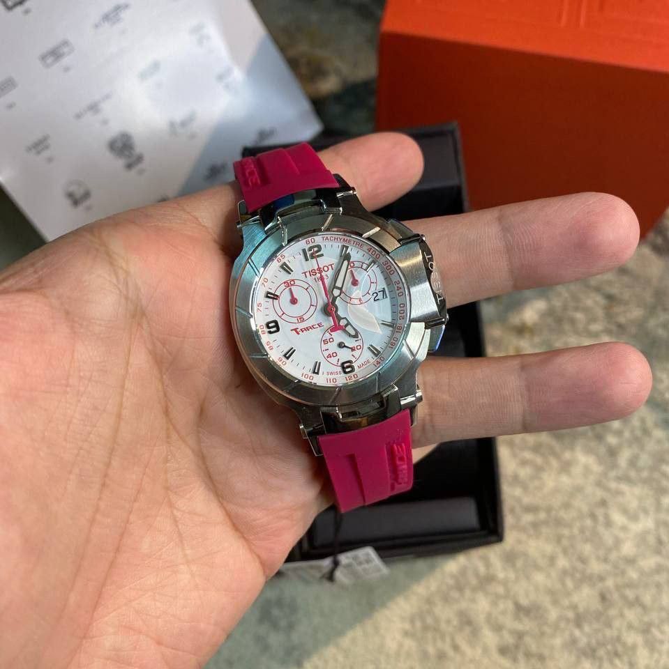 ORIGINAL Tissot Women T Race Chronograph Pink