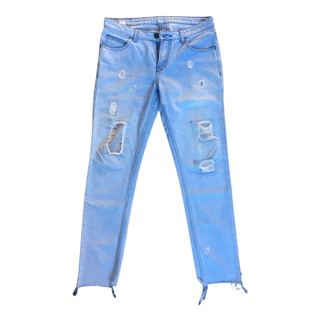 Oxygen ripped jeans, Men's Fashion, Bottoms, Jeans on Carousell