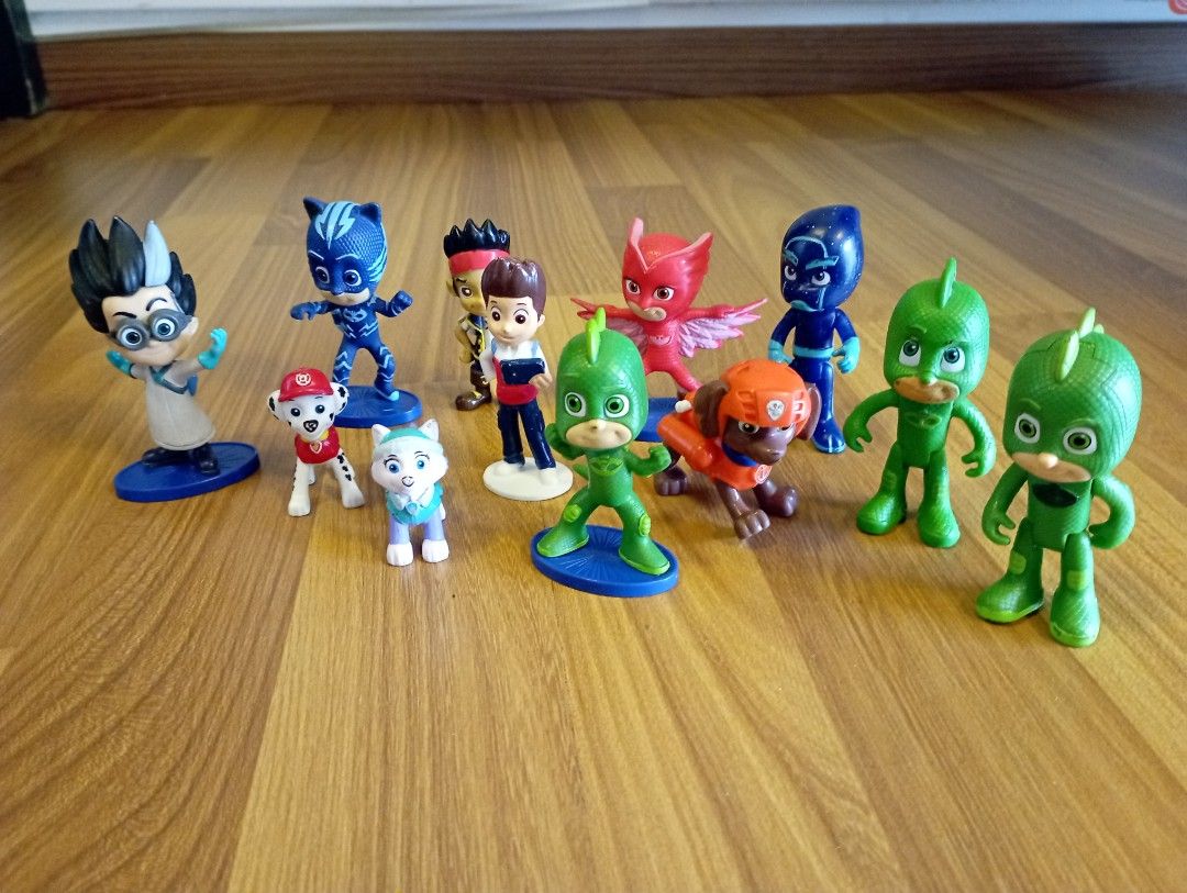 Paw patrol and PJ masks figurines Hobbies Toys Toys Games on