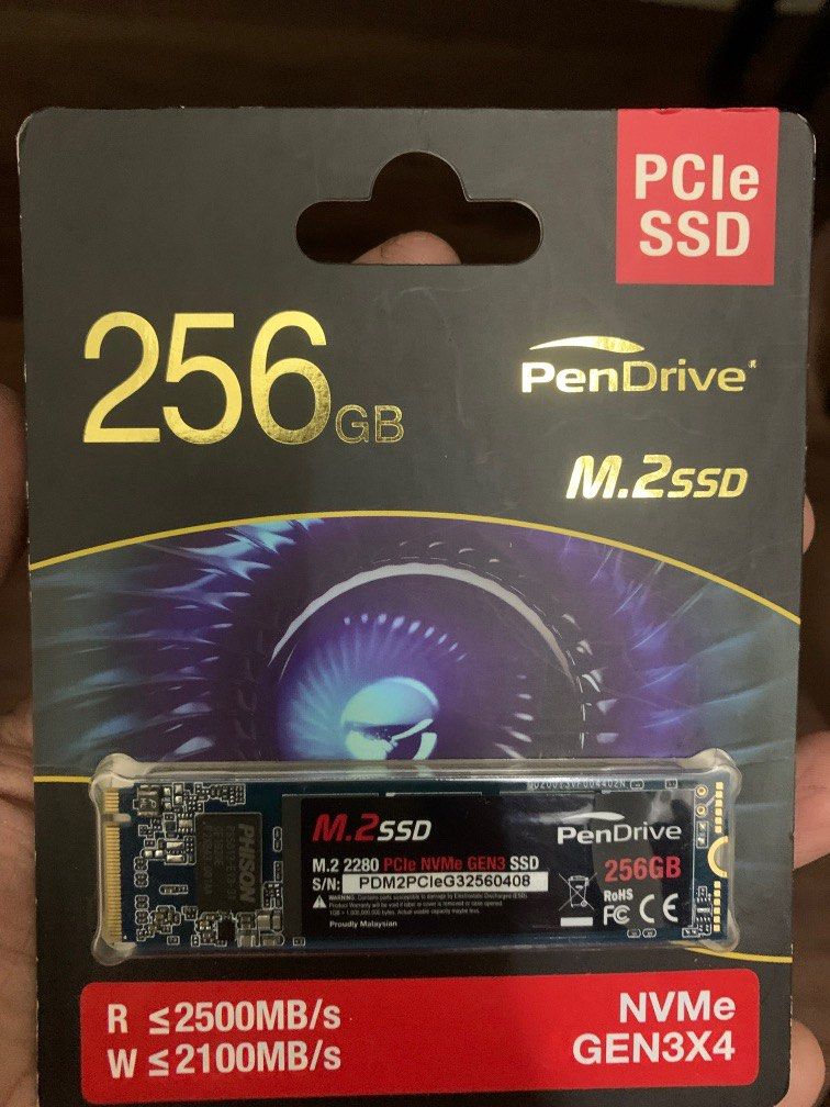 PenDrive M.2 2280 PCIe NVMe Gen3