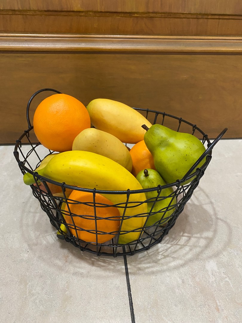 Plastic Fruits Decor, Furniture & Home Living, Home Decor, Vases