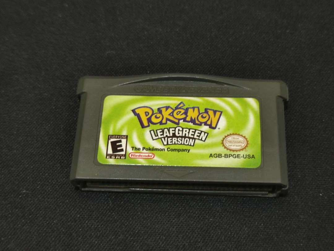 Pokemon LeafGreen Version (GBA) (Bootleg), Video Gaming, Video Games ...