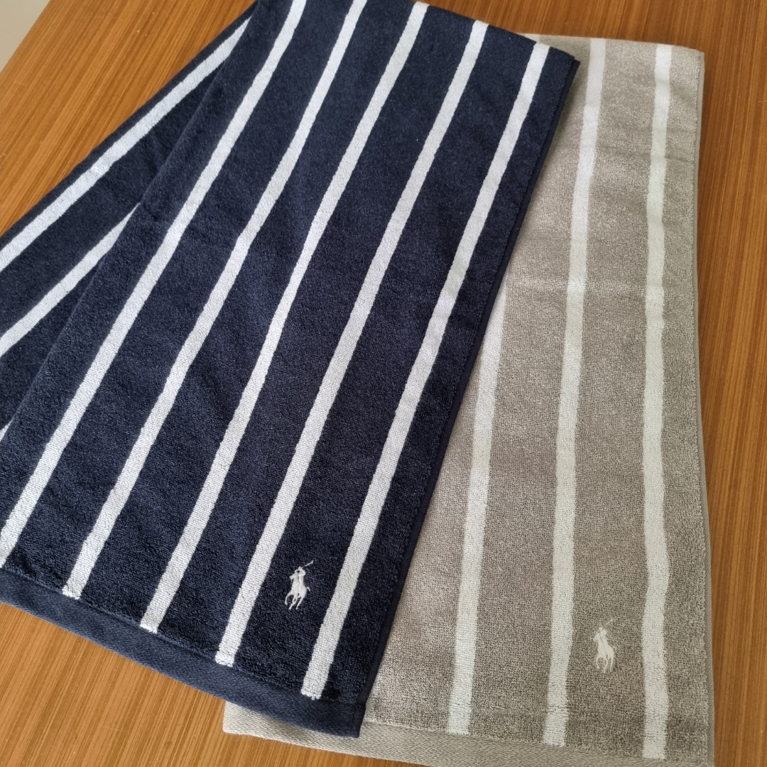 Polo Ralph Lauren Towels, Luxury, Accessories on Carousell