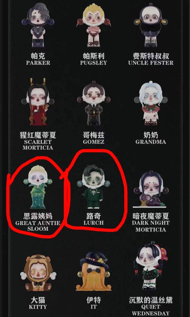 POPMART SKULLPANDA × THE ADDAMS FAMILY