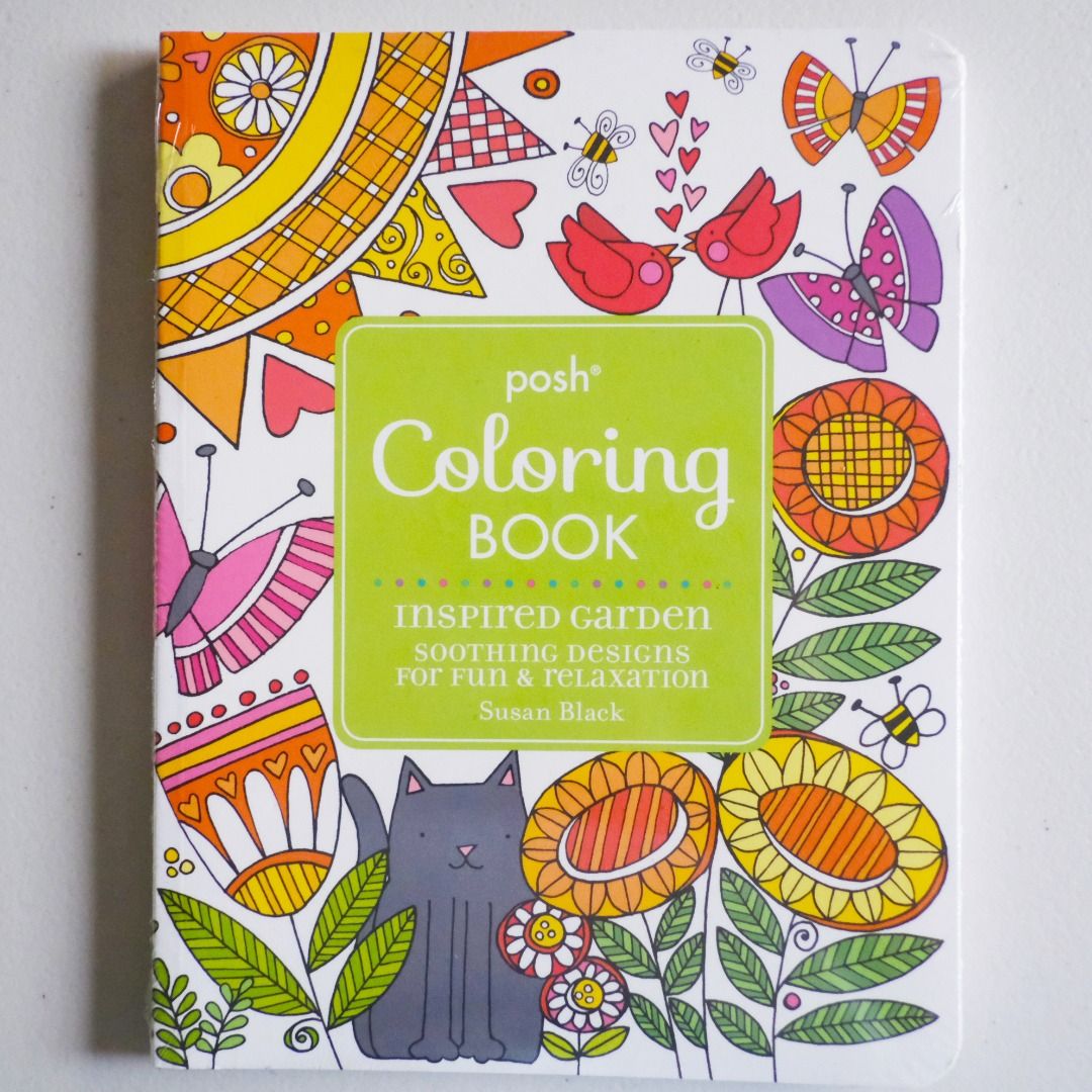 Posh Adult Coloring Book: Soothing Designs for Fun & Relaxation, 7 [Book]