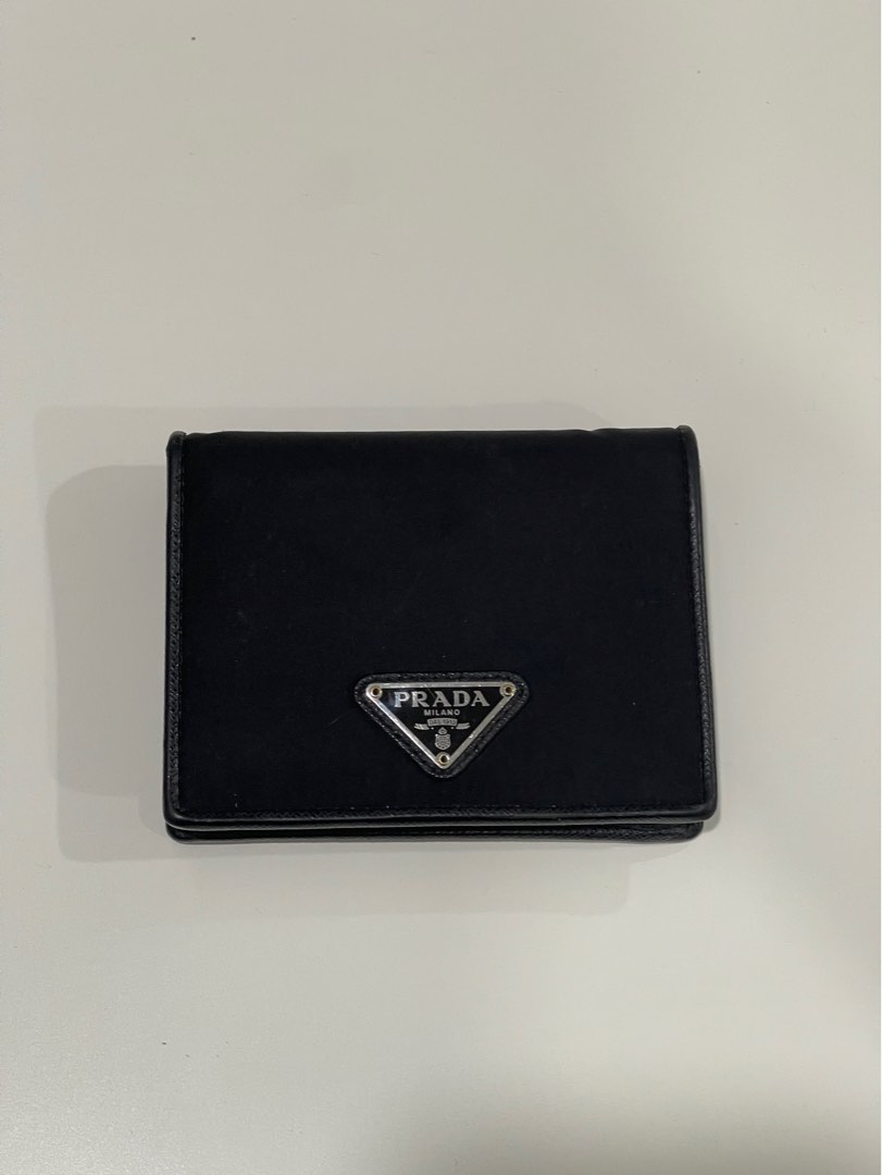 Nylon prada wallet sale