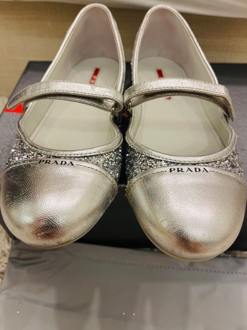 Girls silver sale glitter sandals
