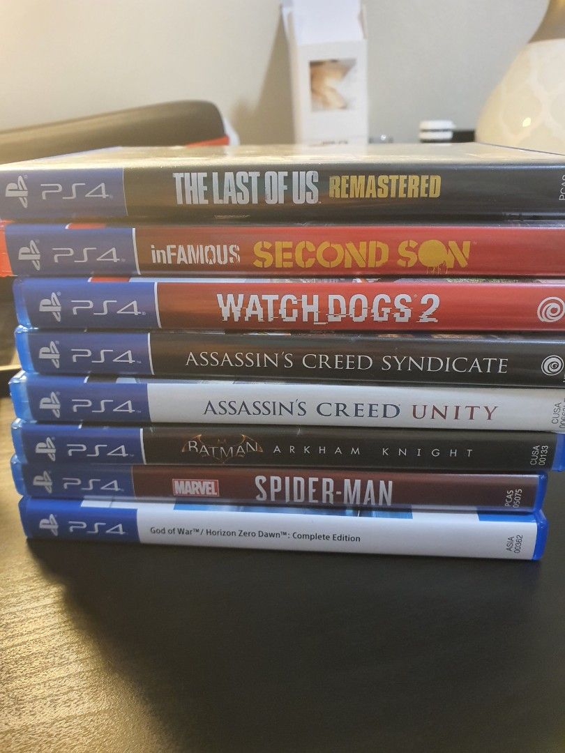 PS4 Games GET UN BULK OR PER GAME PRICE NEGOTIABLE Video