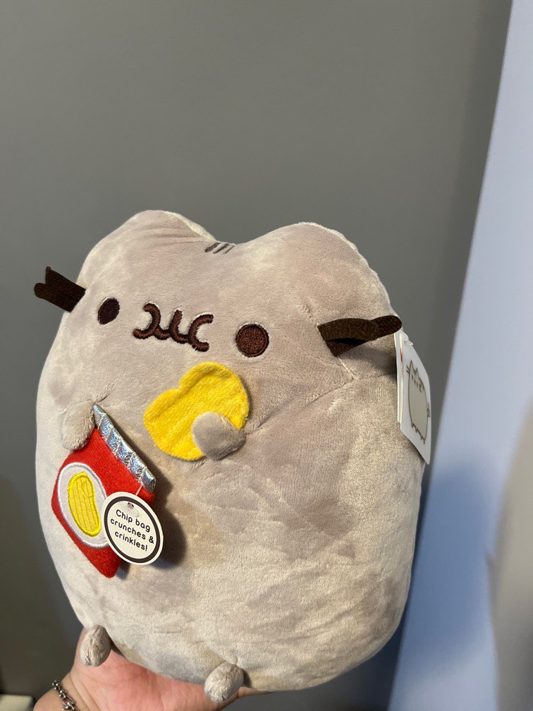 Pusheen Big Plush potato chips Hobbies Toys Toys Games on