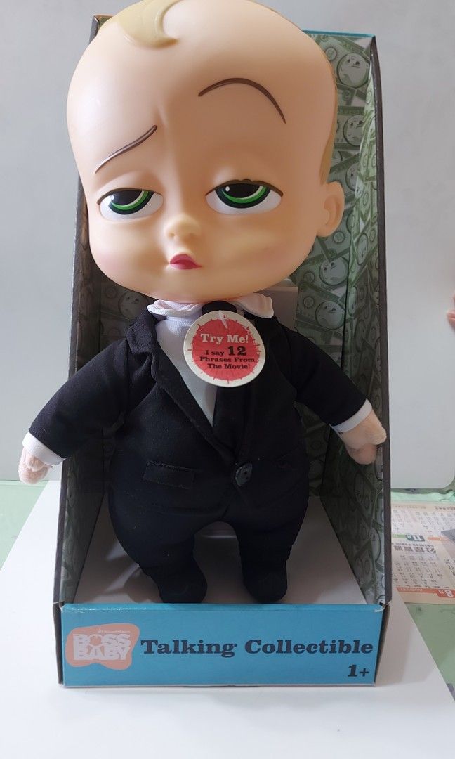 Boss baby talking 2025 doll