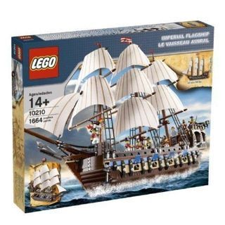 Rare discontinued BNIB Sealed Lego Imperial Flagship 10210