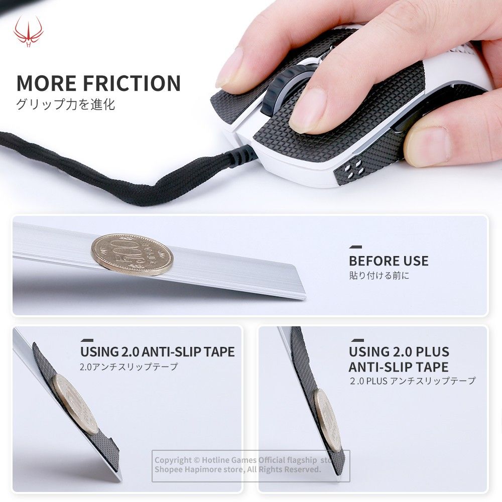 Razer Deathadder v2 grip tape, Computers & Tech, Parts & Accessories