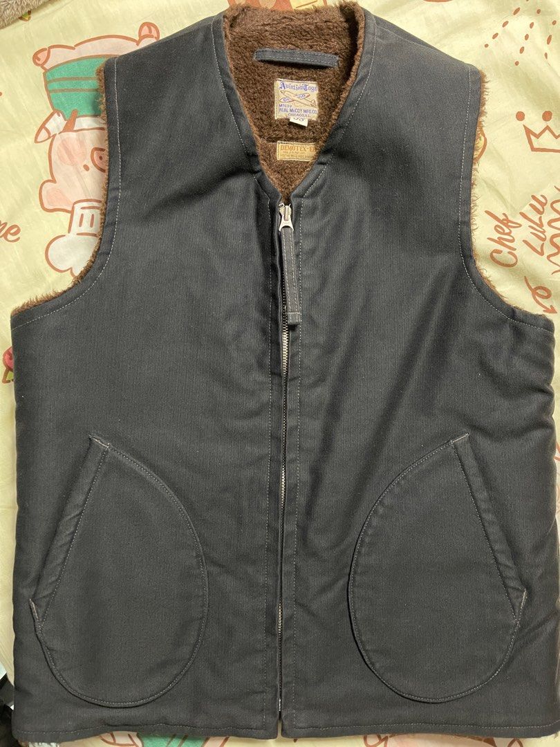 Real mccoy vest, 男裝, 上身及套裝, 背心- Carousell