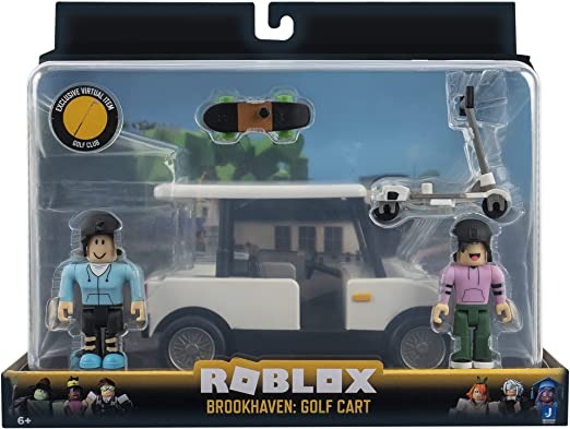 Carrinho Roblox Veículo Brookhaven: Golf Cart com Acessórios Sunny