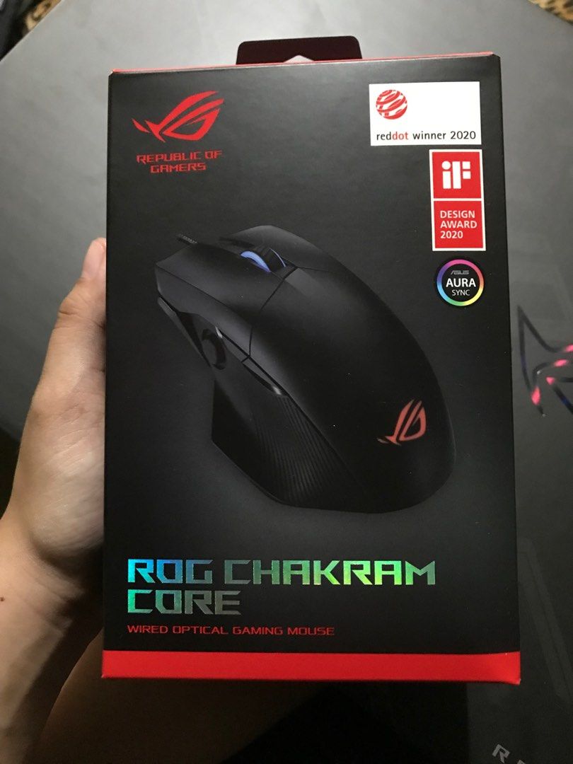 ROG Chakram Core, Computers & Tech, Parts & Accessories, Mouse ...