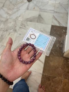 Ruby bracelet