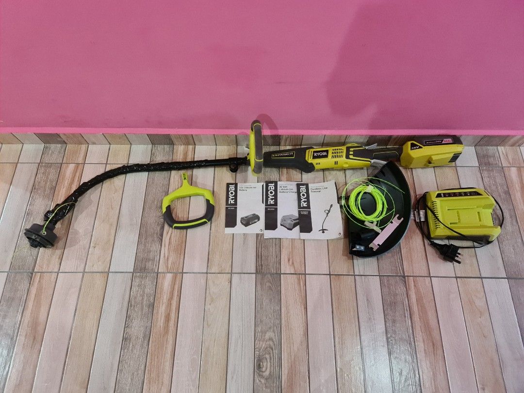 Ryobi 36v line on sale trimmer