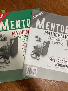 sec 1 math mentor assessment book