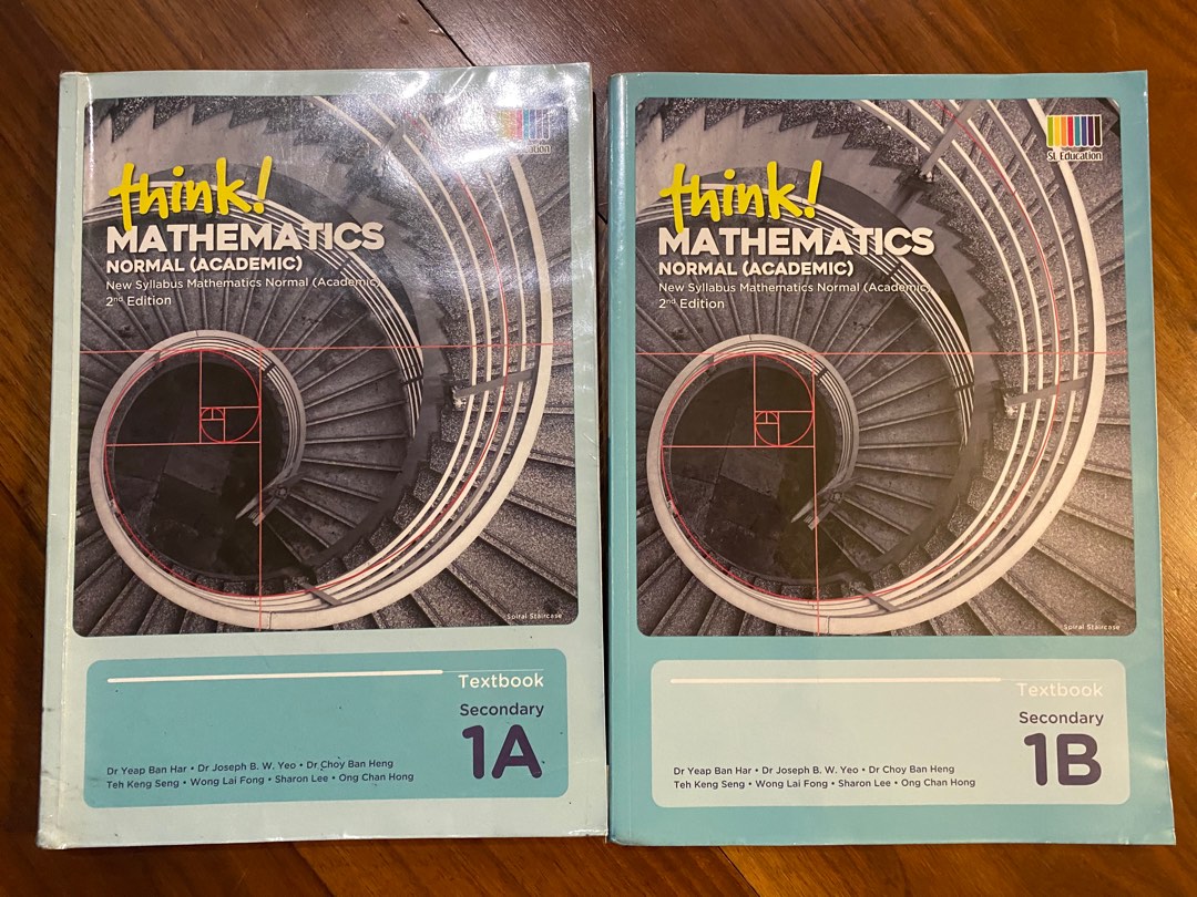 Secondary 1 Mathematics textbooks, Hobbies & Toys, Books & Magazines ...