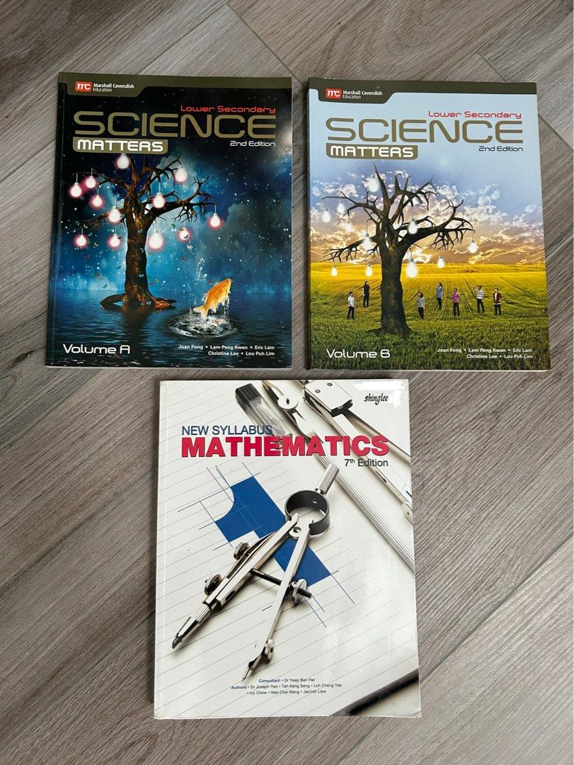 Secondary 1 textbooks, Hobbies & Toys, Books & Magazines, Textbooks on ...