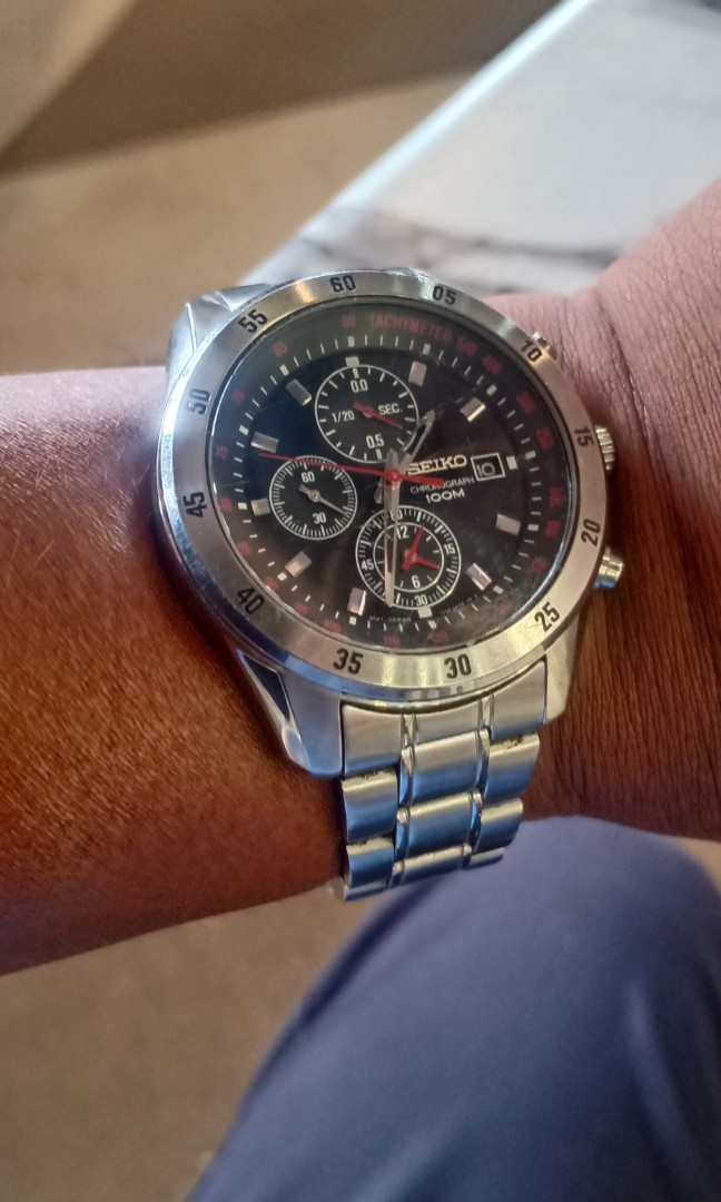 Seiko chronograph original Luxury Watches on Carousell